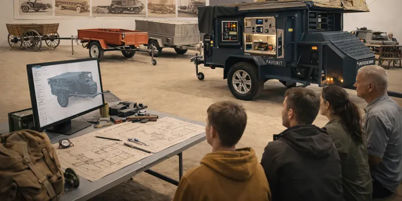 «От телеги до Favorit: Эволюция прицепа» - производственно-инженерная экскурсия