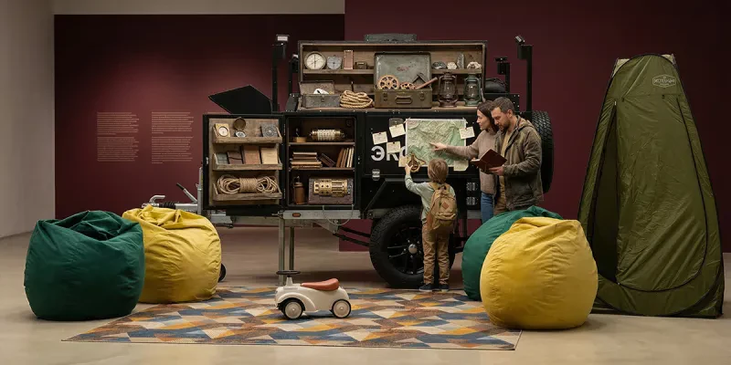 Семейное весеннее путешествие по музею и квест «Сундук выживания»